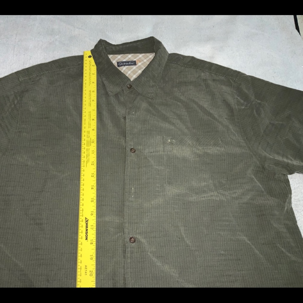 QUIKSILVER Waterman Button Down Shirt Mens XL Used